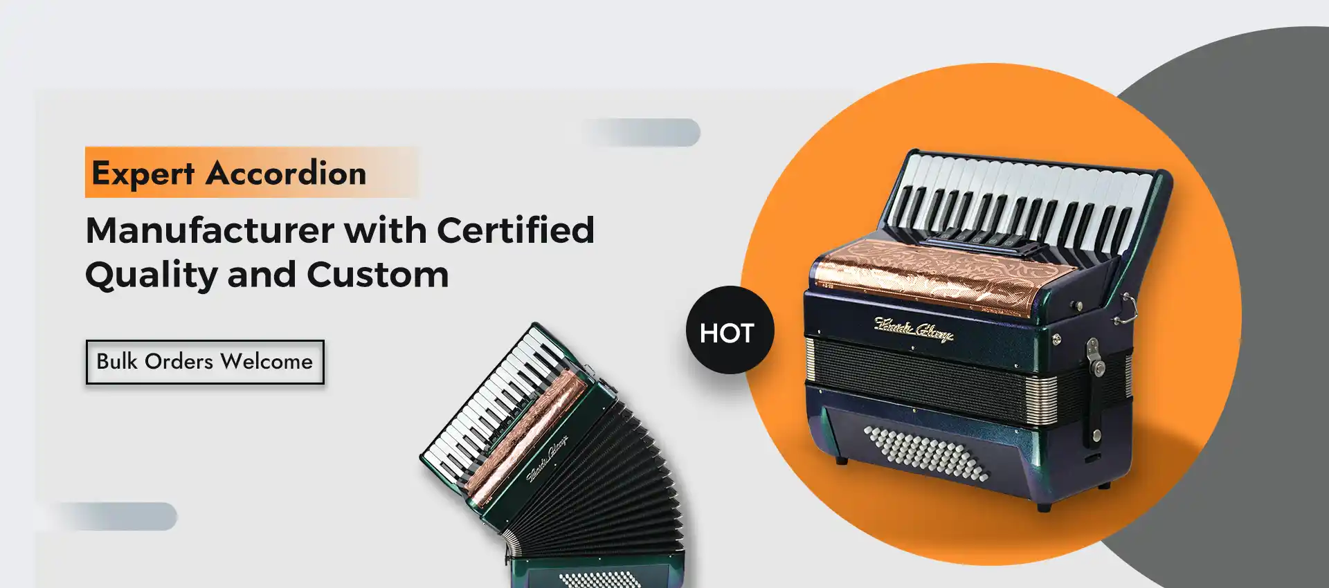 BeatBulk  Expert Accordion Manufacturer with Certified Quality and Custom Options